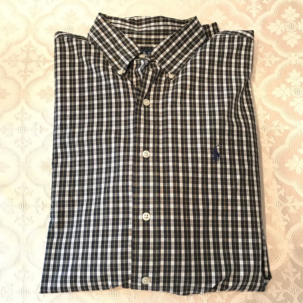 Vintage Ralph Lauren Black Label Casual Button Down Shirt